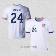 Camiseta Primera Estados Unidos Jugador Sargent 2024