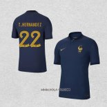 Camiseta Primera Francia Jugador T.Hernandez 2022