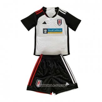 Camiseta Primera Fulham 2023-2024 Nino