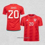 Camiseta Primera Gales Jugador James 2022