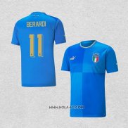 Camiseta Primera Italia Jugador Berardi 2022