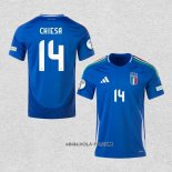 Camiseta Primera Italia Jugador Chiesa 2024-2025