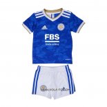 Camiseta Primera Leicester City 2021-2022 Nino