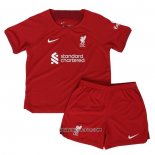 Camiseta Primera Liverpool 2022-2023 Nino