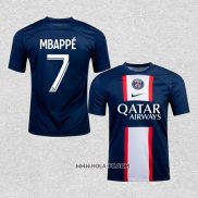 Camiseta Primera Paris Saint-Germain Jugador Mbappe 2022-2023
