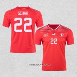 Camiseta Primera Suiza Jugador Schar 2022