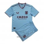 Camiseta Segunda Aston Villa 2022-2023 Nino