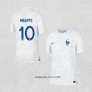 Camiseta Segunda Francia Jugador Mbappe 2022