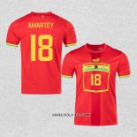 Camiseta Segunda Ghana Jugador Amartey 2022