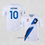 Camiseta Segunda Inter Milan Jugador Lautaro 2023-2024