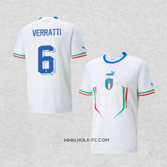 Camiseta Segunda Italia Jugador Verratti 2022