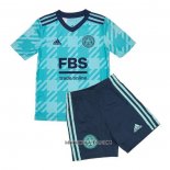 Camiseta Segunda Leicester City 2021-2022 Nino