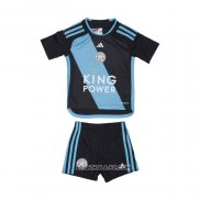 Camiseta Segunda Leicester City 2023-2024 Nino