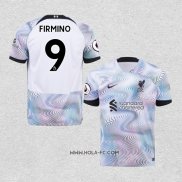 Camiseta Segunda Liverpool Jugador Firmino 2022-2023