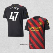 Camiseta Segunda Manchester City Jugador Foden 2022-2023
