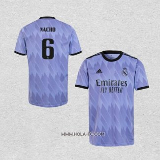 Camiseta Segunda Real Madrid Jugador Nacho 2022-2023