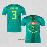 Camiseta Segunda Senegal Jugador Koulibaly 2022