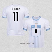 Camiseta Segunda Uruguay Jugador D.Nunez 2022