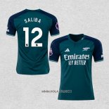 Camiseta Tercera Arsenal Jugador Saliba 2023-2024