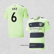 Camiseta Tercera Manchester City Jugador Ake 2022-2023