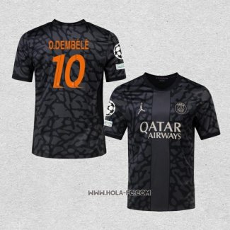 Camiseta Tercera Paris Saint-Germain Jugador O.Dembele 2023-2024