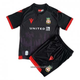 Camiseta Tercera Wrexham 2023-2024 Nino