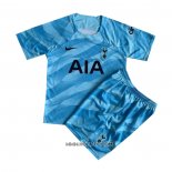 Camiseta Tottenham Hotspur Portero 2023-2024 Nino Azul