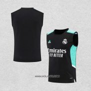 Camiseta de Entrenamiento Real Madrid 2022-2023 Sin Mangas Negro