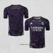 Camiseta de Entrenamiento Real Madrid Dragon 2024-2025 Purpura