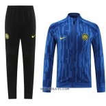 Chandal de Chaqueta del Inter Milan 2023-2024 Azul