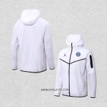 Chaqueta con Capucha del Paris Saint-Germain 2022-2023 Blanco