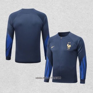 Chaqueta del Francia 2022-2023 Azul Oscuro