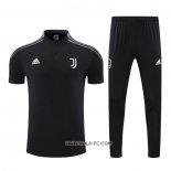 Conjunto Polo del Juventus 2022-2023 Negro