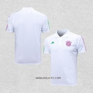 Camiseta Polo del Bayern Munich 2023-2024 Blanco