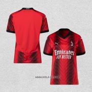 Camiseta Primera AC Milan 2023-2024 Mujer