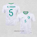 Camiseta Primera Arabia Saudita Jugador Al-Hassan 2022