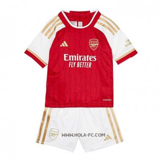 Camiseta Primera Arsenal 2023-2024 Nino