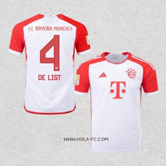 Camiseta Primera Bayern Munich Jugador De Ligt 2023-2024