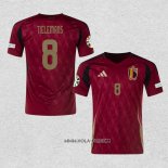 Camiseta Primera Belgica Jugador Tielemans 2024