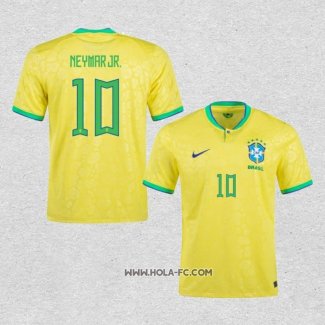 Camiseta Primera Brasil Jugador Neymar Jr. 2022