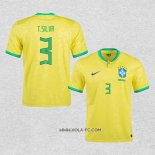 Camiseta Primera Brasil Jugador T.Silva 2022