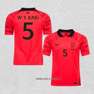 Camiseta Primera Corea del Sur Jugador Jung Woo Young 2022