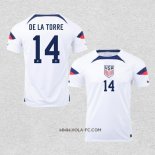 Camiseta Primera Estados Unidos Jugador De La Torre 2022