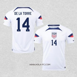 Camiseta Primera Estados Unidos Jugador De La Torre 2022