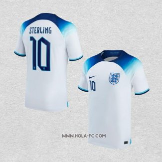 Camiseta Primera Inglaterra Jugador Sterling 2022