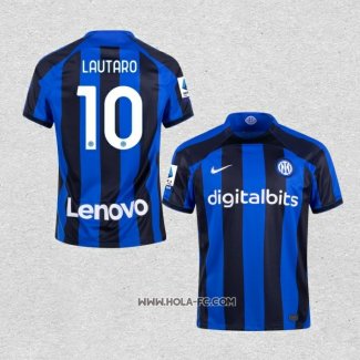 Camiseta Primera Inter Milan Jugador Lautaro 2022-2023