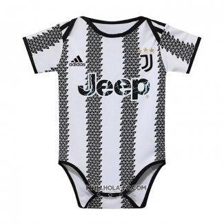 Camiseta Primera Juventus 2022-2023 Bebe