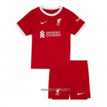 Camiseta Primera Liverpool 2023-2024 Nino