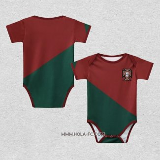 Camiseta Primera Portugal 2022 Bebe