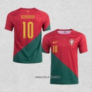Camiseta Primera Portugal Jugador Bernardo 2022